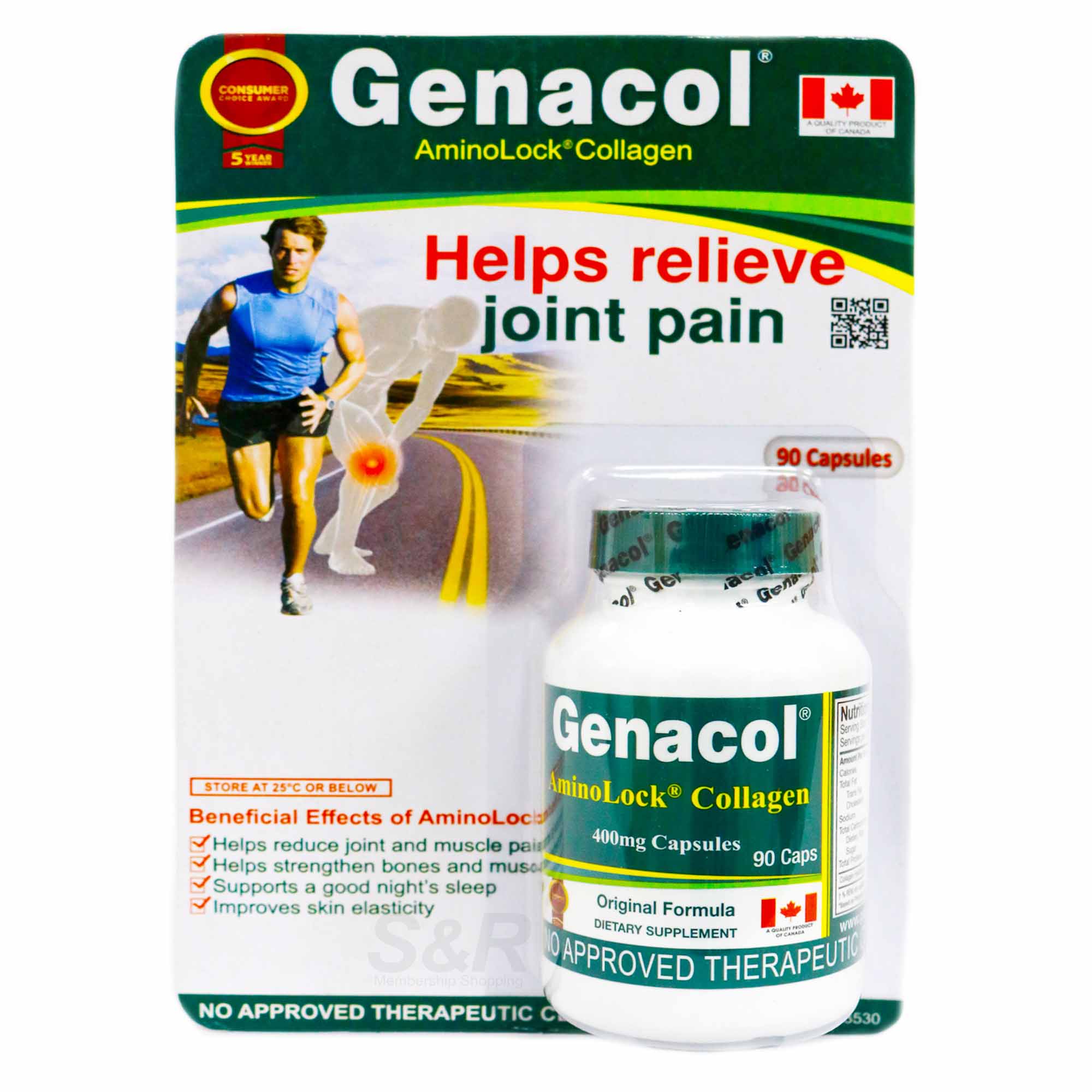 Genacol AminoLock Collagen 400mg 90pcs Genacol AminoLock Collagen 400mg 90pcs